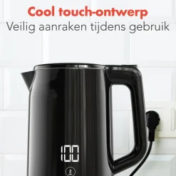 KitchenBrothers Waterkoker met Temperatuurregeling Outlet