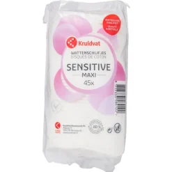 Kruidvat 100% Cotton Sensitive Maxi Wattenschijfjes Outlet