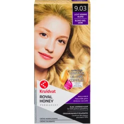 Kruidvat 9.03 Licht Honing Blond Crème Haarkleuring Clearance