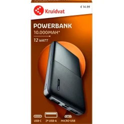 Kruidvat 10.000 mAh Powerbank Online