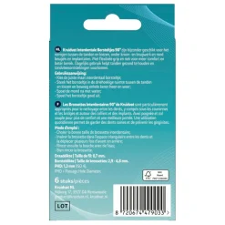 Kruidvat 90° 1,3mm Interdentale Borsteltjes Discount