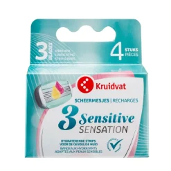 Kruidvat 3 Sensitive Sensation Scheermesjes Best