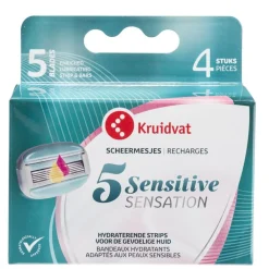 Kruidvat 5 Sensitive Sensation Scheermesjes Clearance