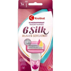 Kruidvat 6 Silk Sensation Scheerapparaat New
