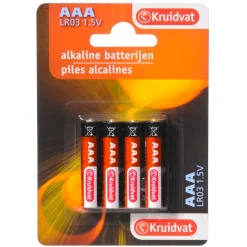 Kruidvat AAA Penlite Alkaline Batterijen