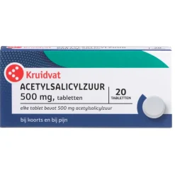Kruidvat Acetylsalicylzuur 500mg Tabletten