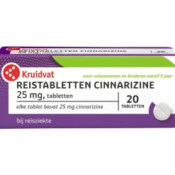 Kruidvat Cinnarizine 25mg Tabletten Clearance
