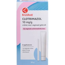 Kruidvat Clotrimazol 10mg/g Crème voor Vaginaal Gebruik Discount