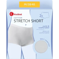 Kruidvat Cotton Stretch Damesshort Hot