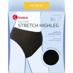 Kruidvat Cotton Stretch Highleg Damesslip Sale