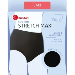 Kruidvat Cotton Stretch Maxi Damesslip Hot