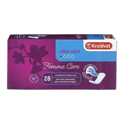 Kruidvat Discreet Protection Ultra Mini Incontinentie Inlegkruisjes