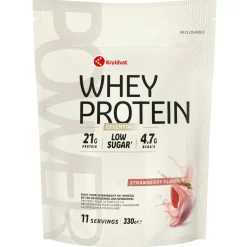 Kruidvat Essential Strawberry Whey Protein New
