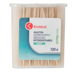 Kruidvat Extra Dunne Houten Tandenstokers Discount