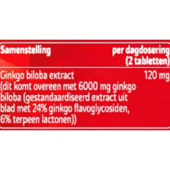 Kruidvat Ginkgo Biloba Tabletten Sale