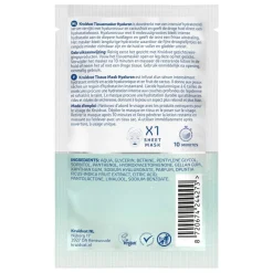 Kruidvat Hyaluron Intense Hydration Serum Infused Sheet Mask Hot