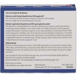 Kruidvat Ibuprofen 400 mg Bruisgranulaat Best