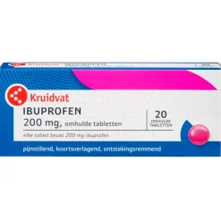 Kruidvat Ibuprofen 200mg Omhulde Tabletten Hot