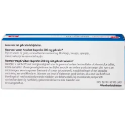Kruidvat Ibuprofen 200mg Omhulde Tabletten Outlet