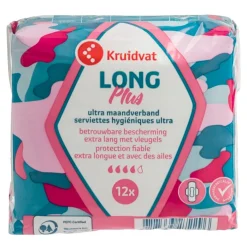 Kruidvat Long Plus Ultra Maandverband New