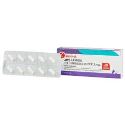 Kruidvat Loperamide HCl Diarreeremmer 2mg Harde Capsules