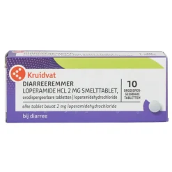 Kruidvat Loperamide HCl Diarreeremmer 2mg Smelttabletten Discount