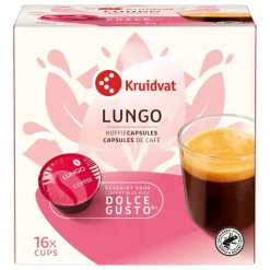 Kruidvat Lungo Koffiecapsules Hot