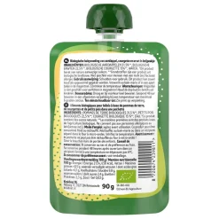 Kruidvat 6+M Bio Aardappel, Erwt & Courgette Knijpzakje New