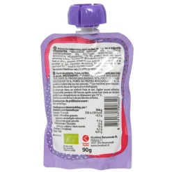 Kruidvat 6+M Bio Appel, Aardbei, Kers en Pruim Knijpzakje Hot