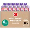 Kruidvat 6+M Bio Appel, Aardbei, Kers en Pruim Knijpzakje