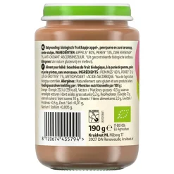 Kruidvat 6+M Bio Appel, Peer & Kers Fruithapje Discount