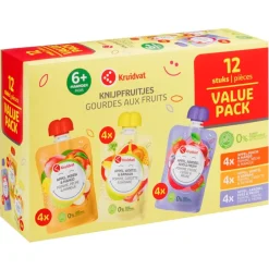 Kruidvat 6+M Bio Knijpfruitjes Outlet