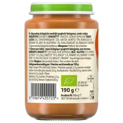 Kruidvat 6+M Bio Spaghetti Bolognese Maaltijd Sale