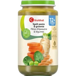 Kruidvat 12+M Bio Speltpasta & Groente Maaltijd New