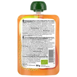 Kruidvat 8+M Bio Wortel, Aardappel, Spinazie & Rijst Knijpzakje New