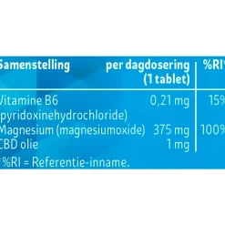Kruidvat Magnesium B6 + CBD Tabletten Sale