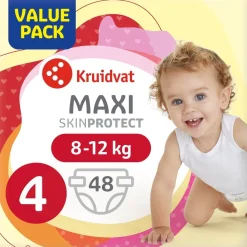 Kruidvat Maxi Maat 4 Luiers Valuepack Hot