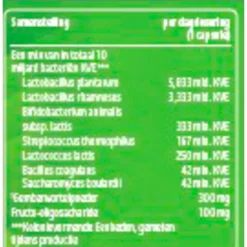 Kruidvat Micro Biotica 7 Bacterie Stammen Capsules Sale