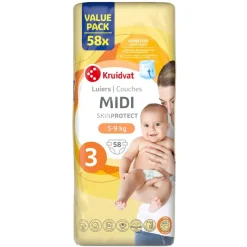 Kruidvat Midi Maat 3 Luiers Valuepack Online