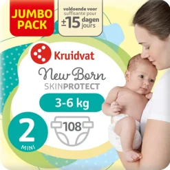 Kruidvat NewBorn Mini Maat 2 Luiers Jumbopack Hot