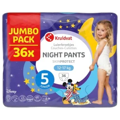 Kruidvat Night Pants Junior 5 Luiers Jumbopack New