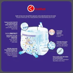 Kruidvat Night Pants Junior 5 Luiers Jumbopack New