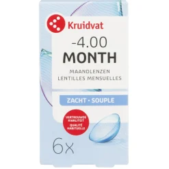 Kruidvat Opticare -4.00 Zachte Maandlenzen Hot