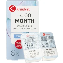 Kruidvat Opticare -4.00 Zachte Maandlenzen Hot