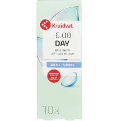Kruidvat Opticare -6.00 Zachte Daglenzen Sale