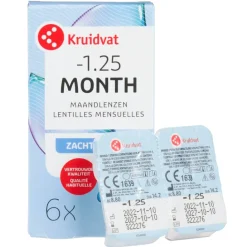 Kruidvat Opticare -1.25 Zachte Maandlenzen Best