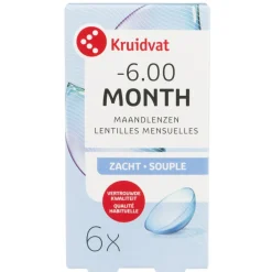 Kruidvat Opticare -6.00 Zachte Maandlenzen Clearance