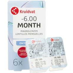 Kruidvat Opticare -6.00 Zachte Maandlenzen Clearance