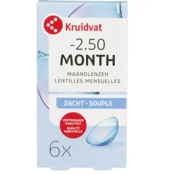 Kruidvat Opticare -2.50 Zachte Maandlenzen New