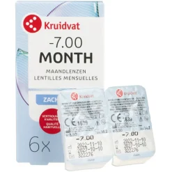 Kruidvat Opticare -7.00 Zachte Maandlenzen Hot